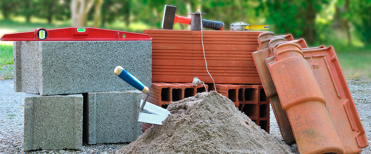 Materiales a usar de acuerdo con la construcción. 